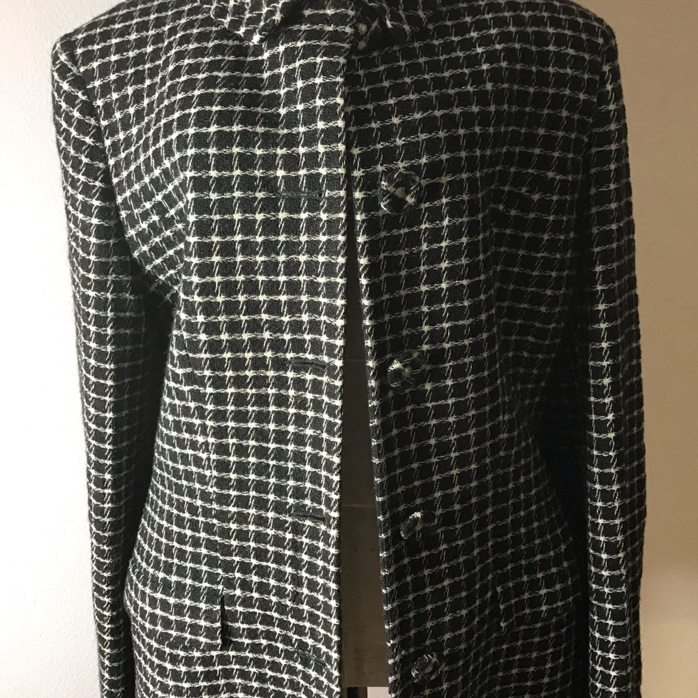 Vintage Versace Black and White Jacket
